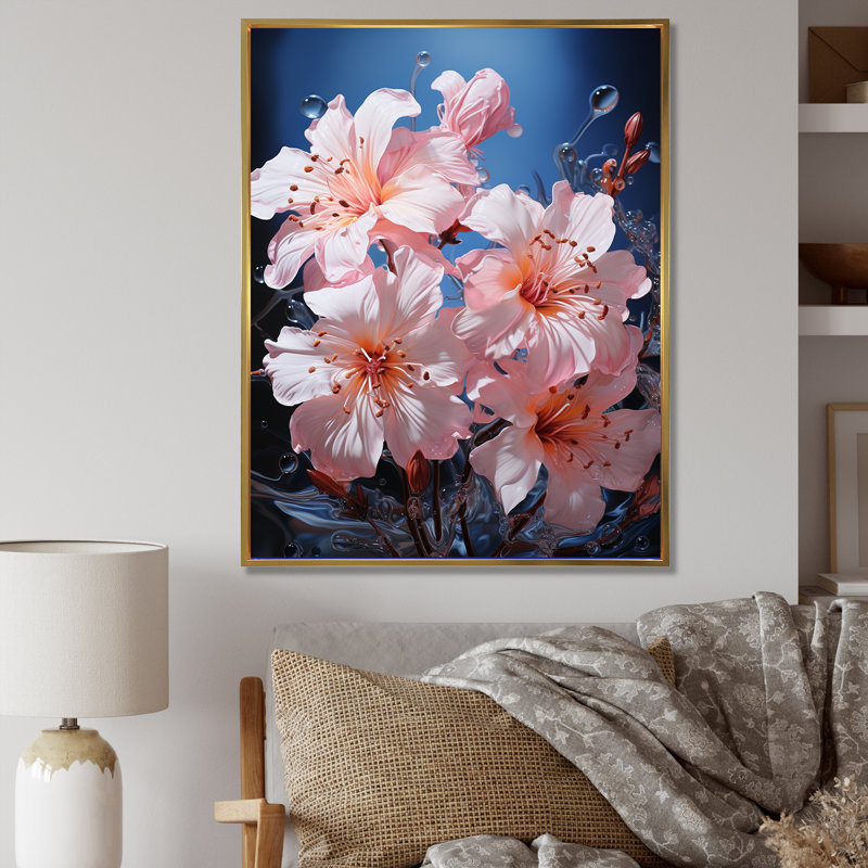 Cristal de clarté sur toile, Silver Picture Framed, 44" H x 34" W