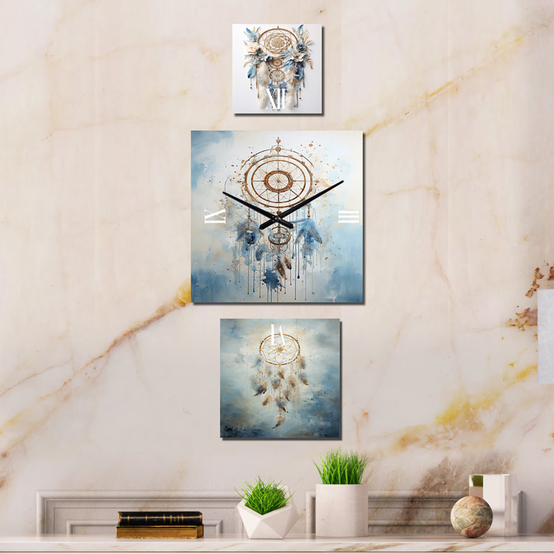 Macilyn Metal Wall Clock