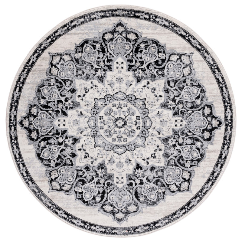 Sangster Performance Oriental Rug, Round 6'7"