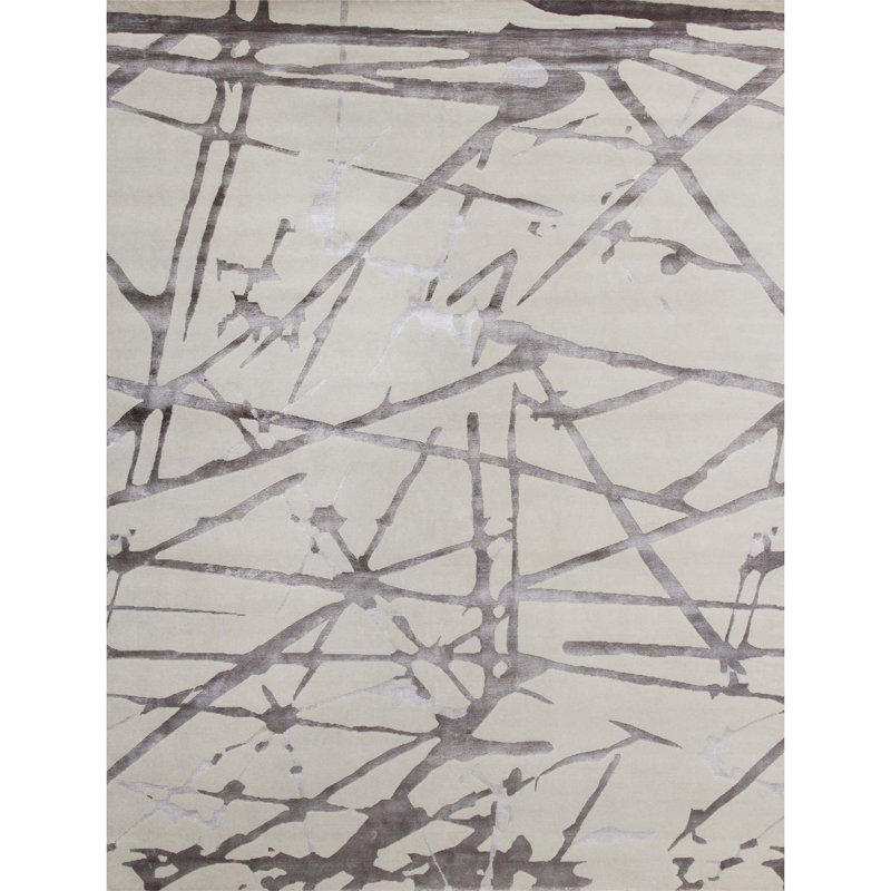 Abstract Area Rug, Rectangle 6' x 9'