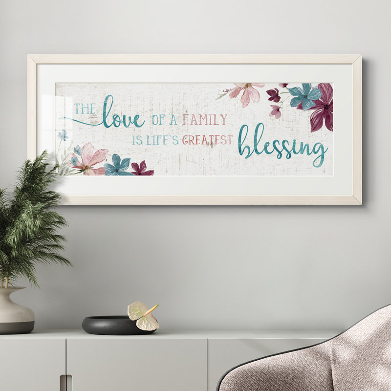 " Life's Greatest Blessing "