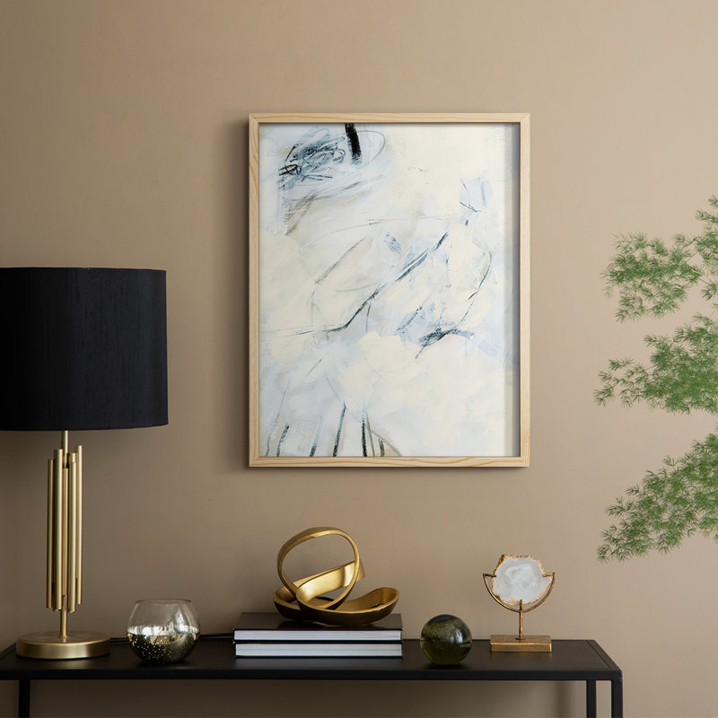 «Liminal Space II», reproduction encadrée - bois massif, H 15 po x l 12 po