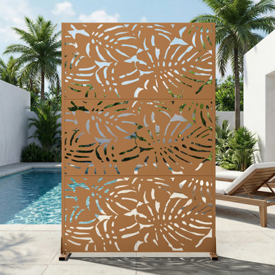 Screen Metal Privacy Fence Panel