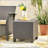 PUERTA Wicker Cube Side Table, Durable And Versatile For Outdoor Relaxation And Entertainment.-1476359925