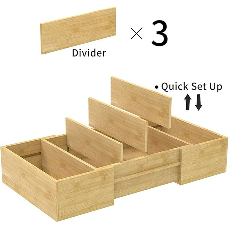 Bamboo Food Container Lid Organizer For Ca...