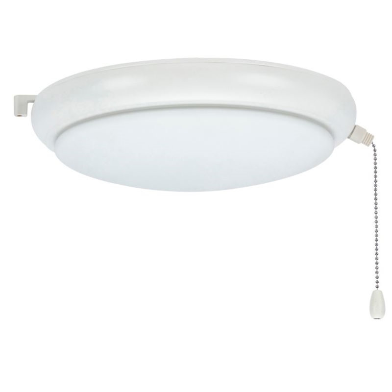 11'' 1 - Light Bowl Ceiling Fan Light Kit, Satin White
