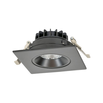 Plafonnier encastré carré 4 po à DEL Gesco