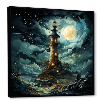 Fantasy Wizards Tower I - Fantasy Wall Art