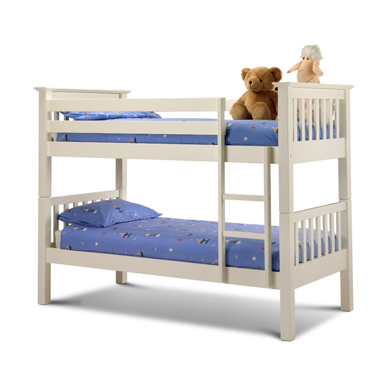 Scoggins Single (3') Bunk Bed, White
