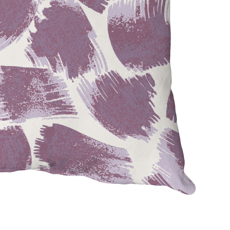  Housse de coussin carré et insert, Violet, 20 po X 20 po