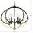 5 - Light Dimmable Geometric Chandelier-274528807