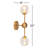 Jamie Armed Sconce