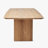 Modern Rectangular Solid Wood Dining Table-1801814689