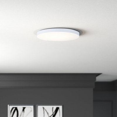 Orduna Plastic LED Flush Mount