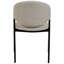 Ensemble de salle à manger 7 pièces avec table de salle à manger rectangulaire avec plateau en pierre frittée et 6 chaises d'appoint-1413590509