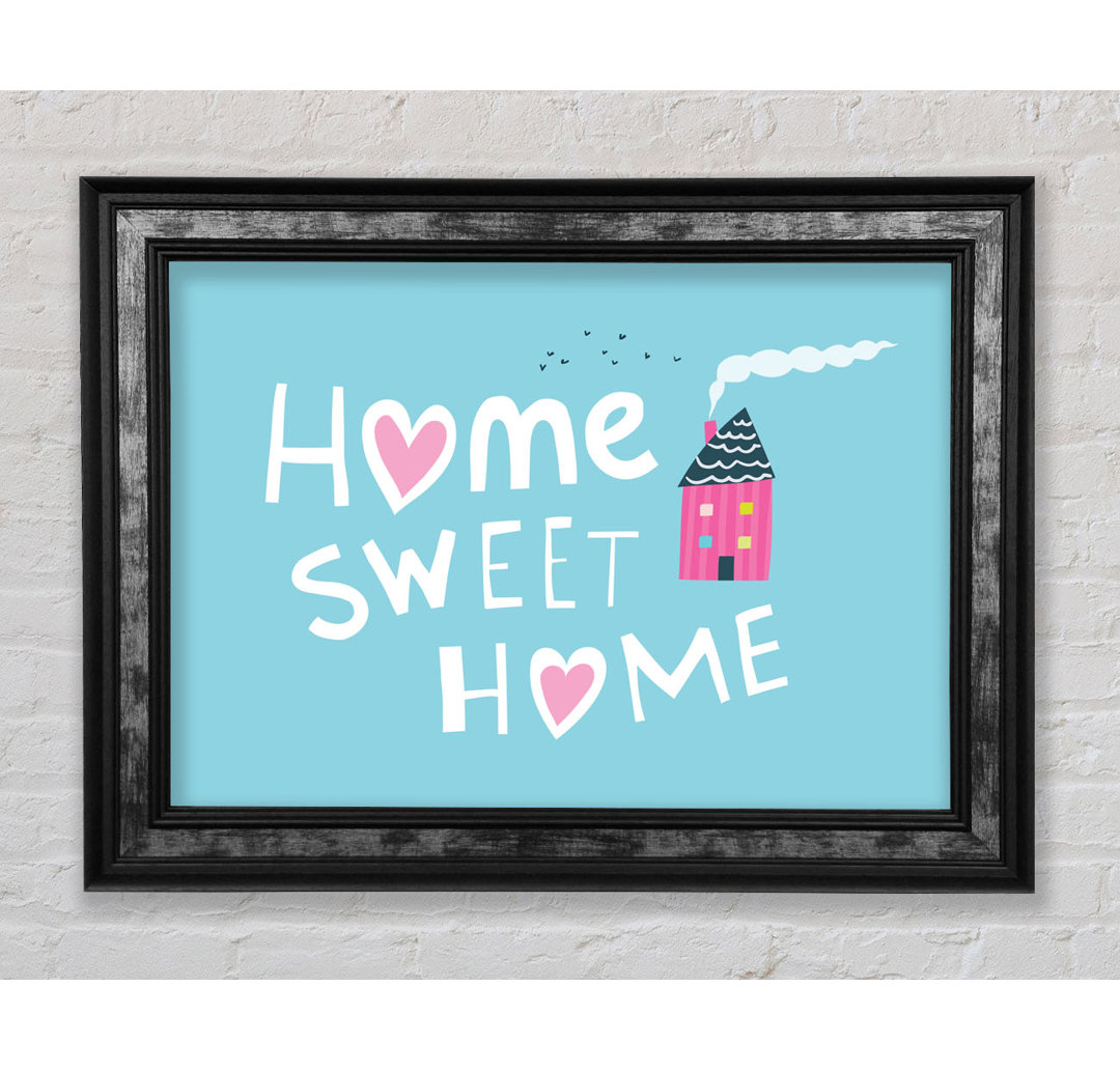 Home Sweet Home Cosy - Einzelner Bilderrahmen Typografie