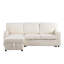 Canapé-lit modulaire Upholstery avec espace de rangement, port USB, 2 porte-gobelets sur les coussins de dossier-1554451060