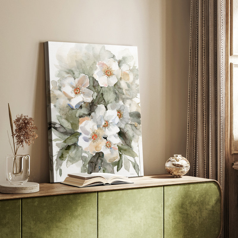 Grès floral - galerie sur mesure, H 48 po x l 32 po