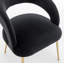 Chaise avec accoudoirs en velours Lokelani-1908243613-1936702233