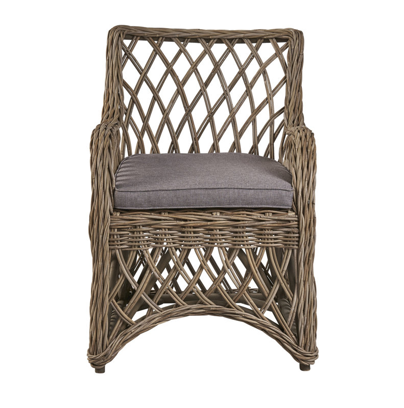 Fauteuil brun Dhaval