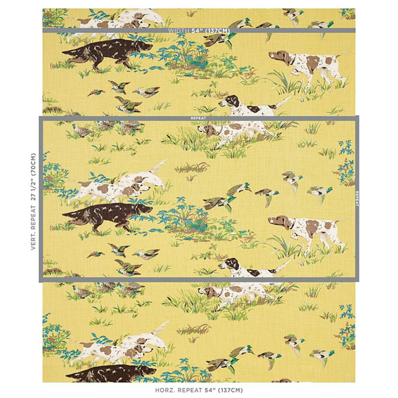 Pointers Fabric, Yellow