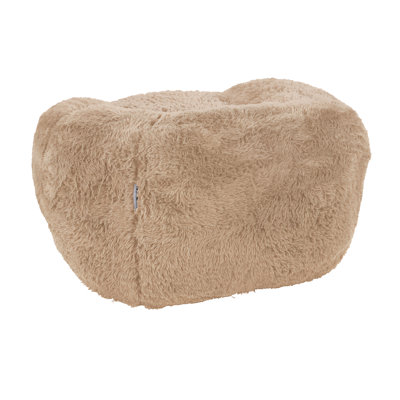 Fauteuil à billes en fausse fourrure Bilbo