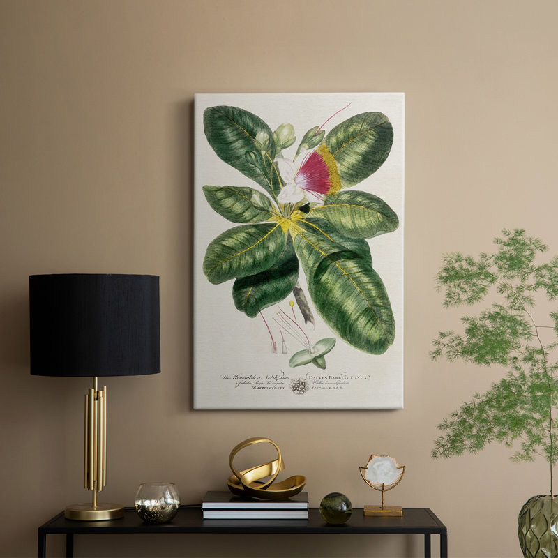 Imperial Tropical Botanical I - galerie Cavas sur mesure, H 36 po x l 24 po