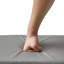 Petit repose-pieds en cuir avec repose-pieds-531713495