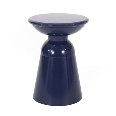 Outdoor Metal End Table -Large