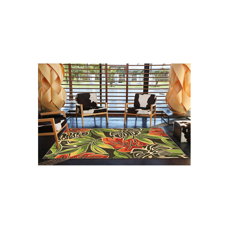 Tapis tissé lavable à la machine, Couvre-coussin carré de 4 pi 11 po inclus