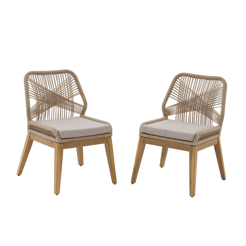 Chaises de salle à manger avec coussins Delmarco, Chaise d'appoint