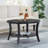 Dinh Round Coffee Table with Shelf-1790296025
