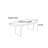 Solid Wood Coffee Table with Spacious Top