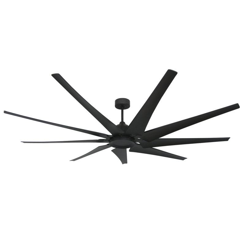 Ventilateur de plafond intelligent à 9 pales avec télécommande Liberator, Bronze huilé