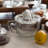 French Bistro Glass Citrus Hand Press Juicer
