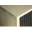 Armoire d'appoint en bois 2 portes Ferrer blanc délavé et noir