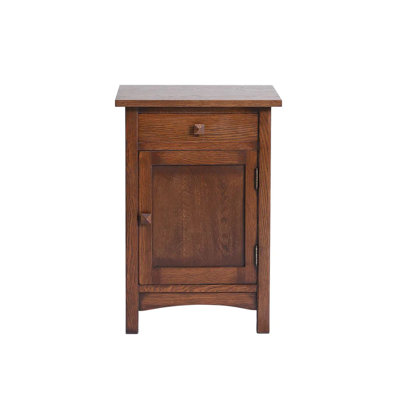 Table de chevet en bois massif Dayleon