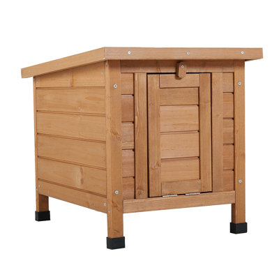 Cage à chien en bois