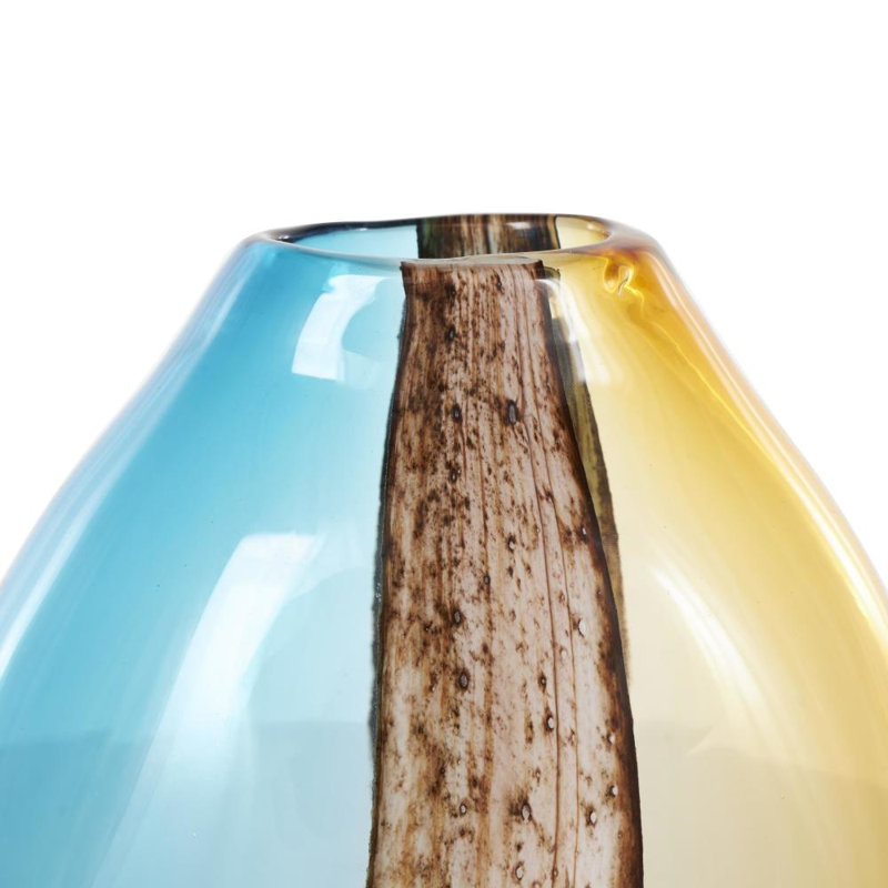 Vase de table en verre Damiani