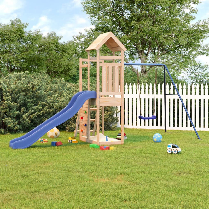Gatling Freeport Park Swing Set with, Brown