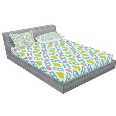 Microfiber Ikat Sheet Set
