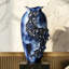 Vases de table en céramique à motif trompette bleue