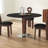 Black Round Sintered Stone Dining table-413366956