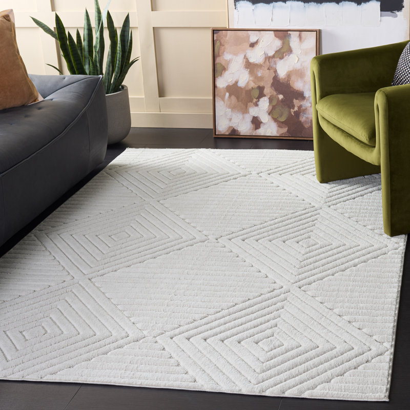 Selena 684 Performance Geometric Rug, 5'-3" X 7'-6" Rectangle