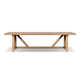 Berks 118'' Teak Outdoor Dining Table