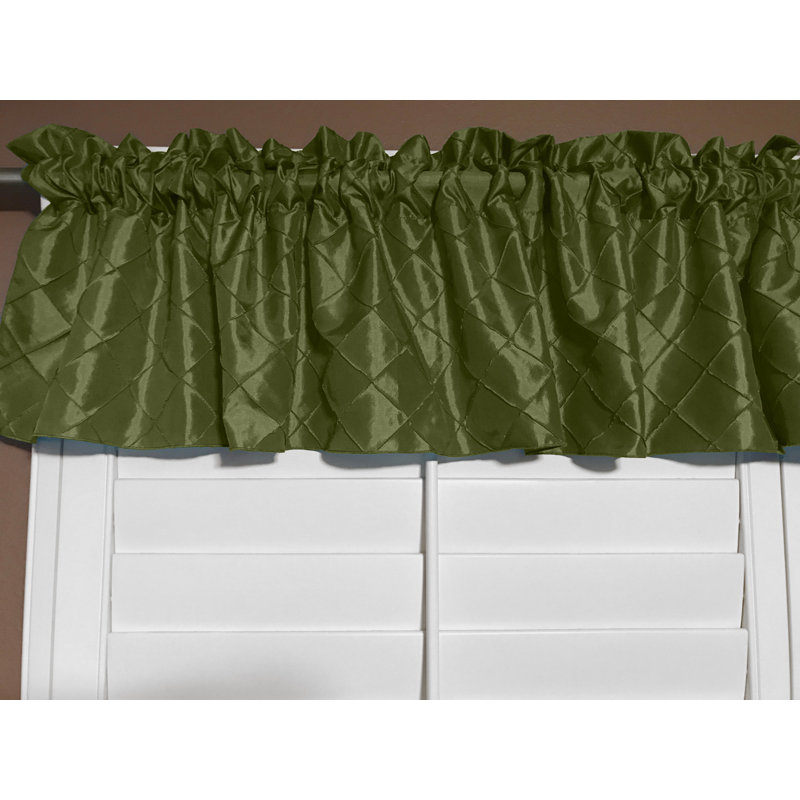 Cantonnière sur mesure l 52 po, L 52 po x L 32 po, Olive