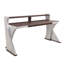 Wesley Adjustable Metal Base Writing Desk