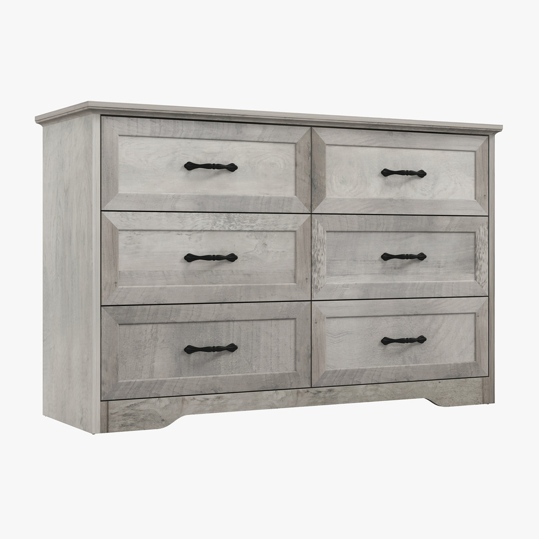 Brevette 6 - Drawer 47.2" W Double Dresser Gracie Oaks