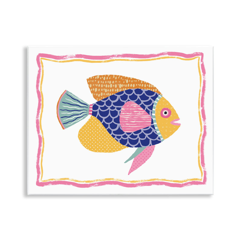 «Whimsical Fish Illustration», par Lisa Nohren
