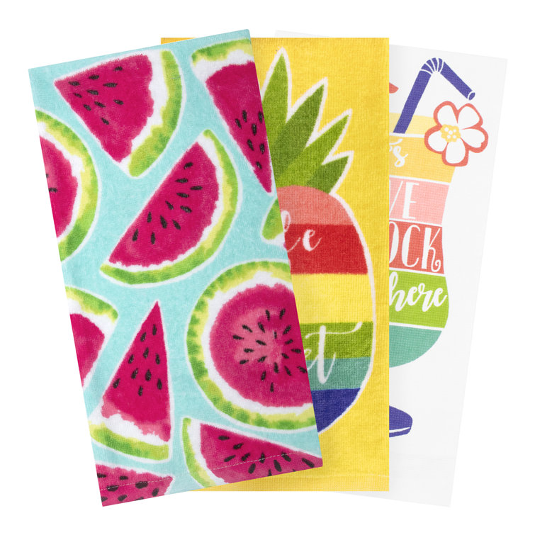 Colorful Tea Towels for a Vibrant Kitchen